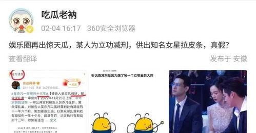 娱乐圈爆料网站吃瓜,揭秘明星背后的惊人真相！